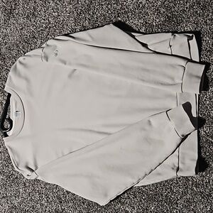 Alo yoga chill crew sweat shirt bone size small